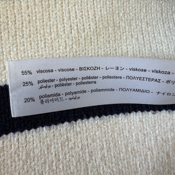 Zara - Striped Knit Sweater - Picture 6 of 7